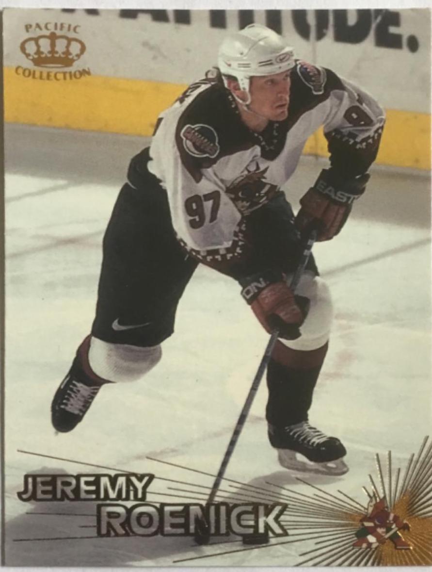 Jeremy Roenick #97 Hockey Cards 1997 Pacific Crown