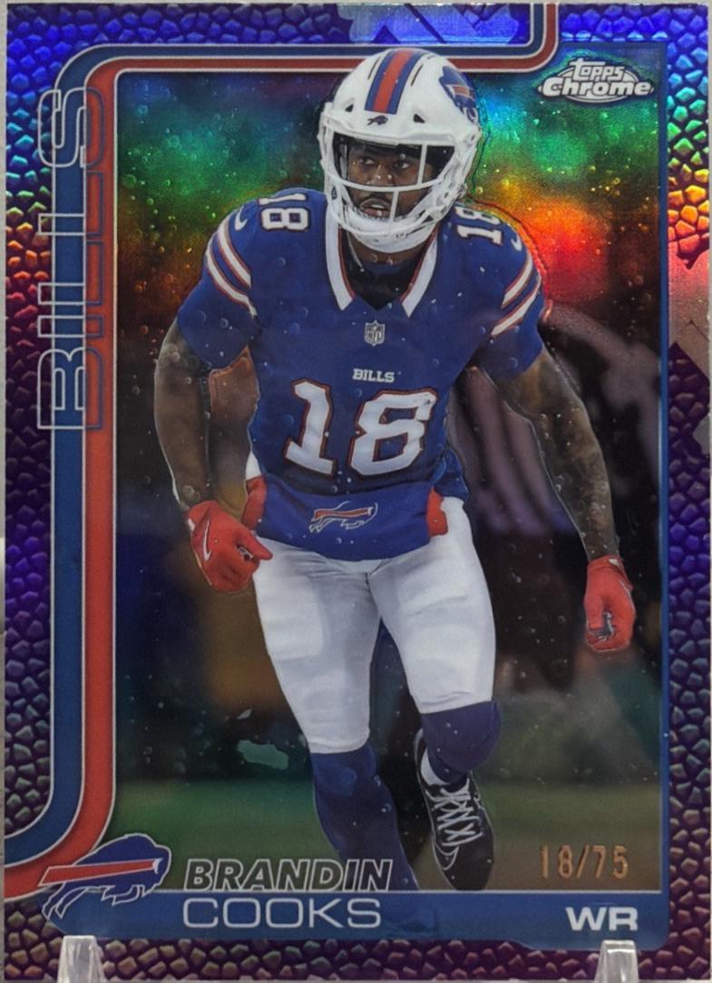 Brandin Cooks [Leather Purple] #217