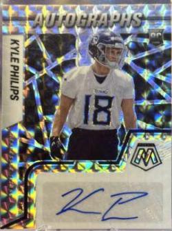 Kyle Philips #RAM-KPH 2022 Panini Mosaic Football Rookie Autographs Mosaic