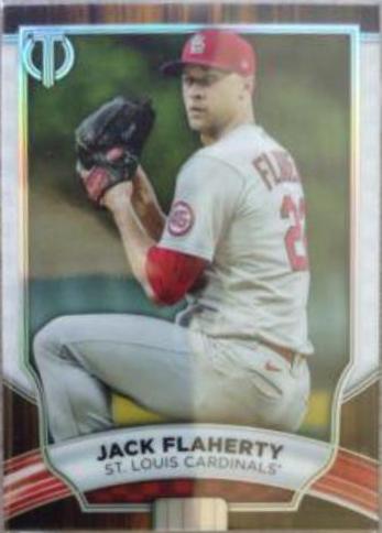 Jack Flaherty #2 Baseball Cards 2022 Topps Tribute