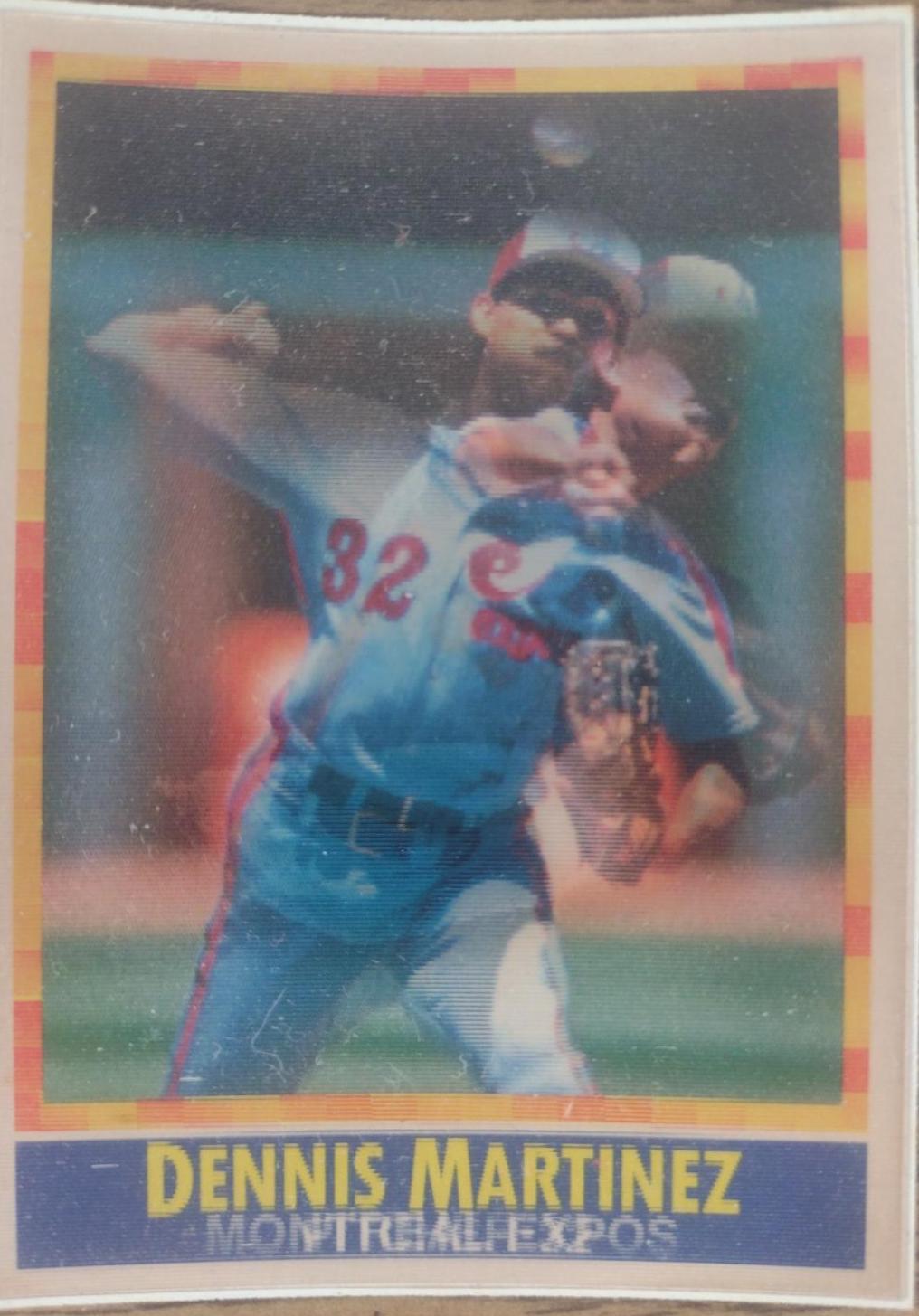 Dennis Martinez #53 Baseball Cards 1990 Sportflics