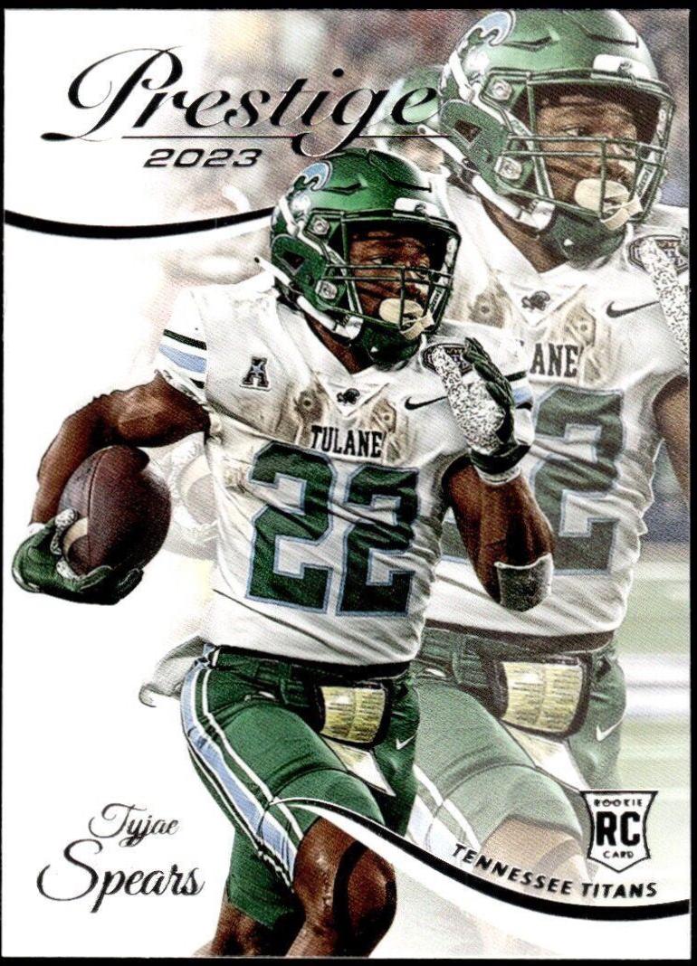 Tyjae Spears #383 Football Cards 2023 Panini Prestige
