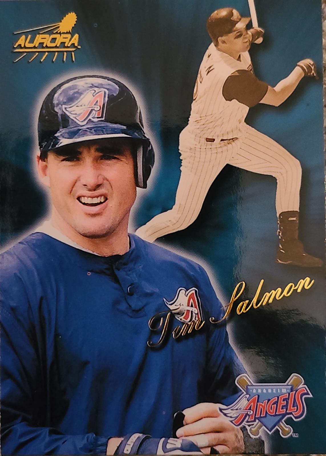 Tim Salmon #5 Baseball Cards 1999 Pacific Aurora