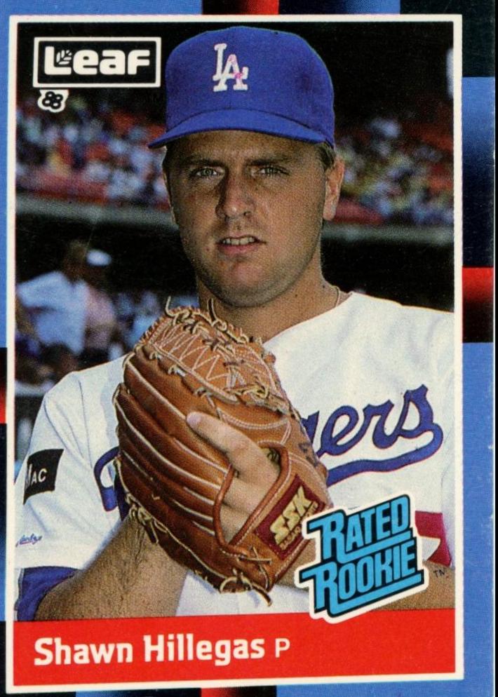 Shawn Hillegas #35 Baseball Cards 1988 Leaf