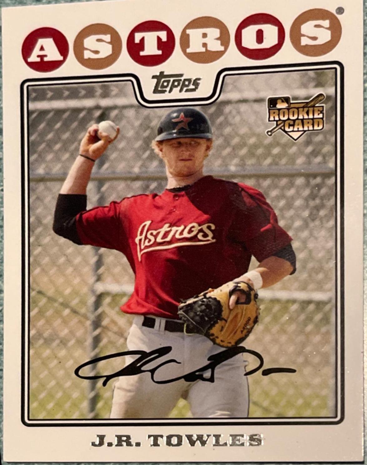 J. R. Towles #321 Baseball Cards 2008 Topps