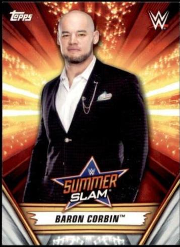 Baron Corbin #2 Wrestling Cards 2019 Topps WWE SummerSlam