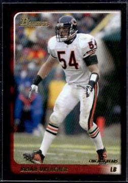 Brian Urlacher #26 Football Cards 2003 Bowman