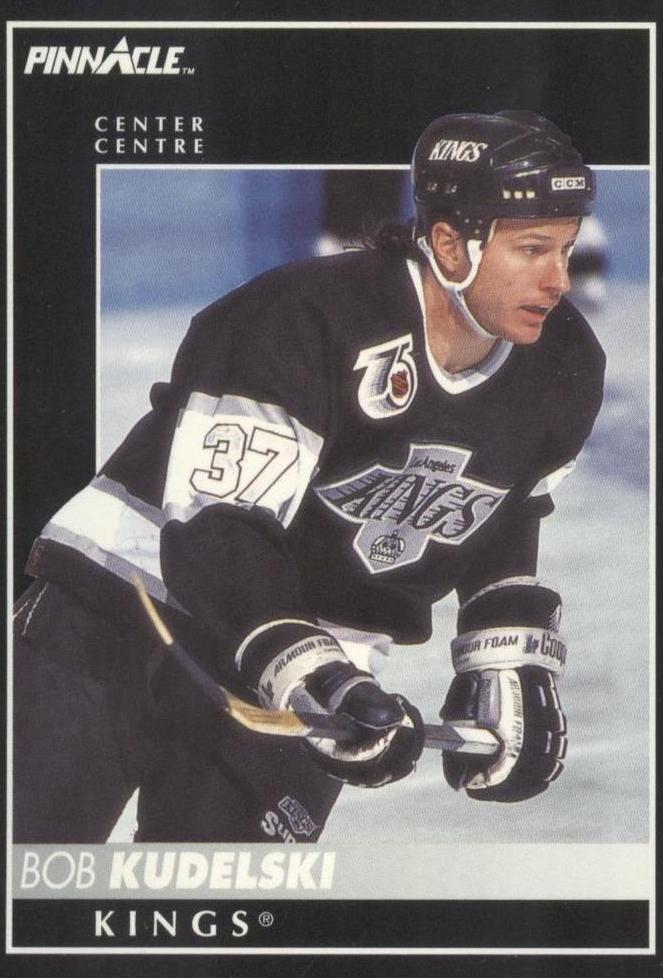 Bob Kudelski #84 Hockey Cards 1992 Pinnacle Canadian