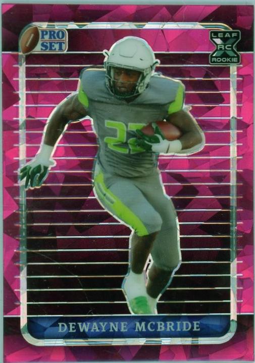 DeWayne McBride #77 2023 Pro Set Metal Football