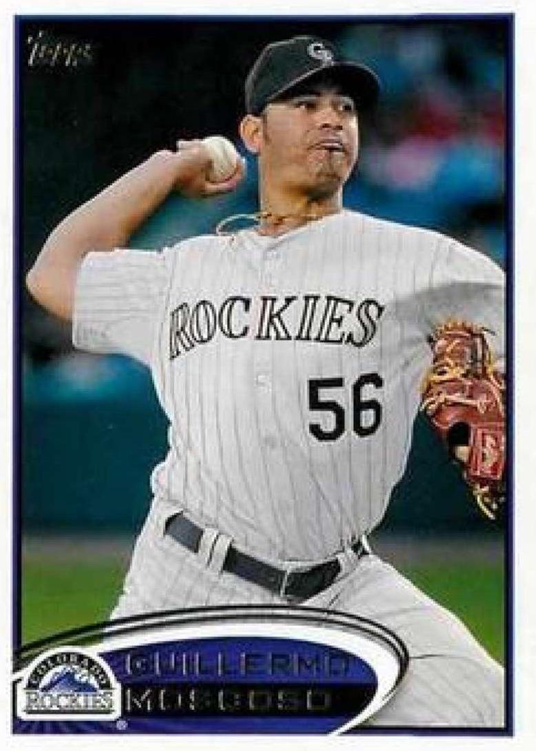 Guillermo Moscoso #431 Baseball Cards 2012 Topps