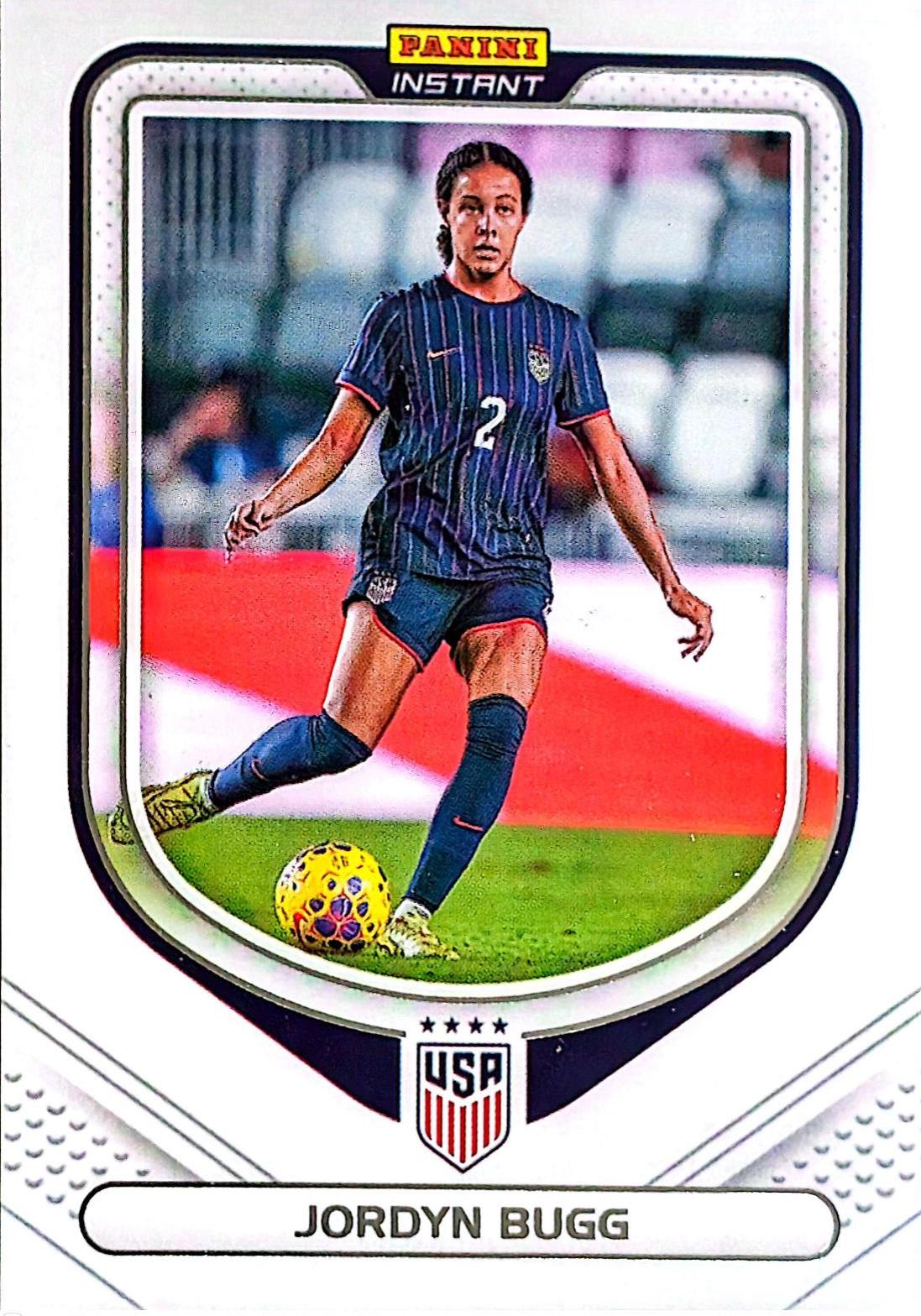Jordyn Bugg #4 2026 Panini Instant US Soccer