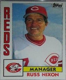 Russ Nixon #351 Baseball Cards 1984 Topps