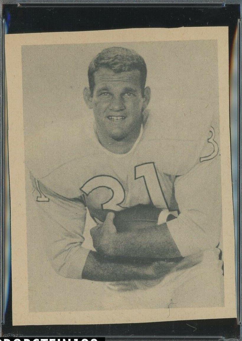 Doug Cline Football Cards 1961 Fleer Wallet Pictures