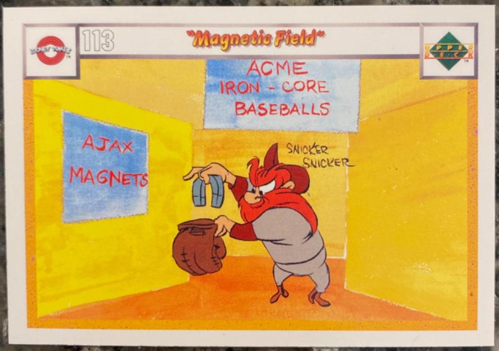 Magnetic Field #113 / 122 Baseball Cards 1990 Upper Deck Comic Ball
