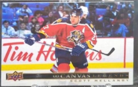 Scott Mellanby #C-22 Hockey Cards 2020 SP Signature Edition Legends UD Canvas