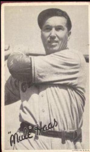 'Mule' Haas Baseball Cards 1936 Goudey Premiums