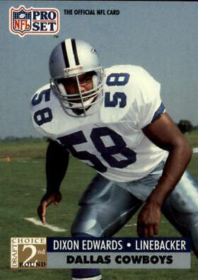 Dixon Edwards #766 Football Cards 1991 Pro Set