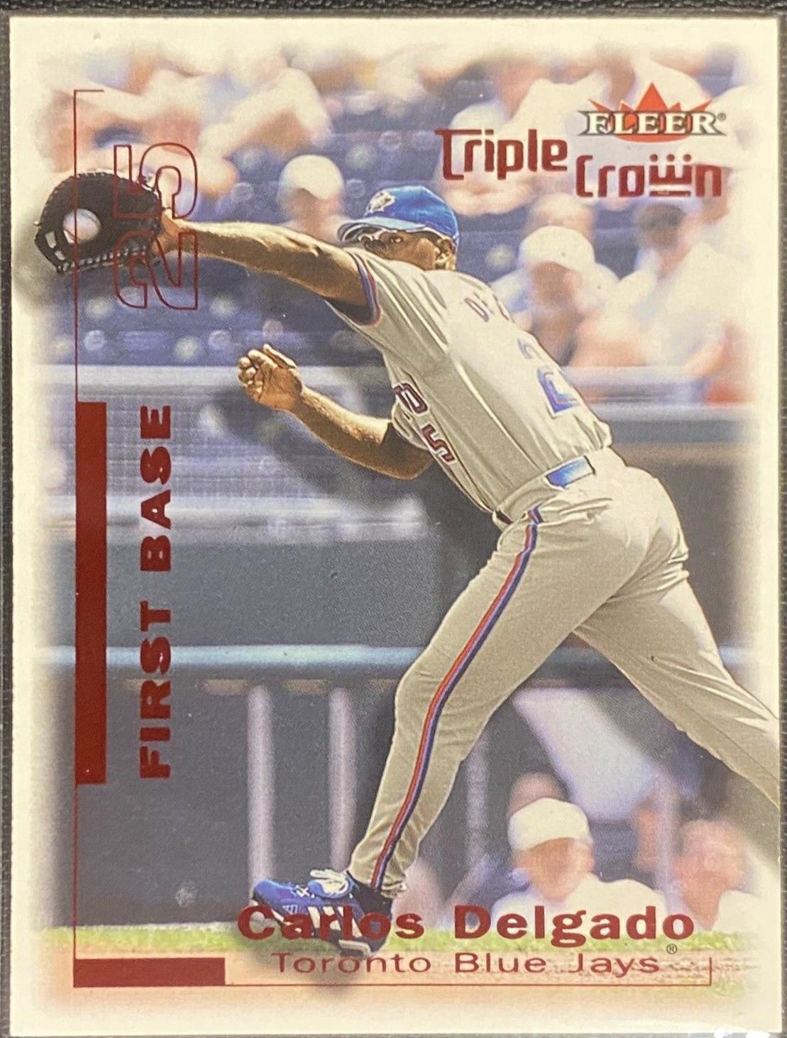 Carlos Delgado #59 Baseball Cards 2001 Fleer Triple Crown