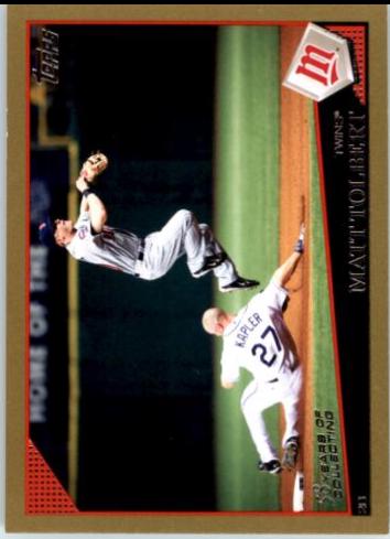 Matt Tolbert #UH126 Baseball Cards 2009 Topps Updates & Highlights
