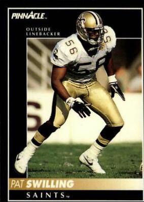 Pat Swilling #16 Football Cards 1992 Pinnacle
