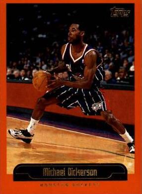 Michael Dickerson #3 Basketball Cards 1999 Topps