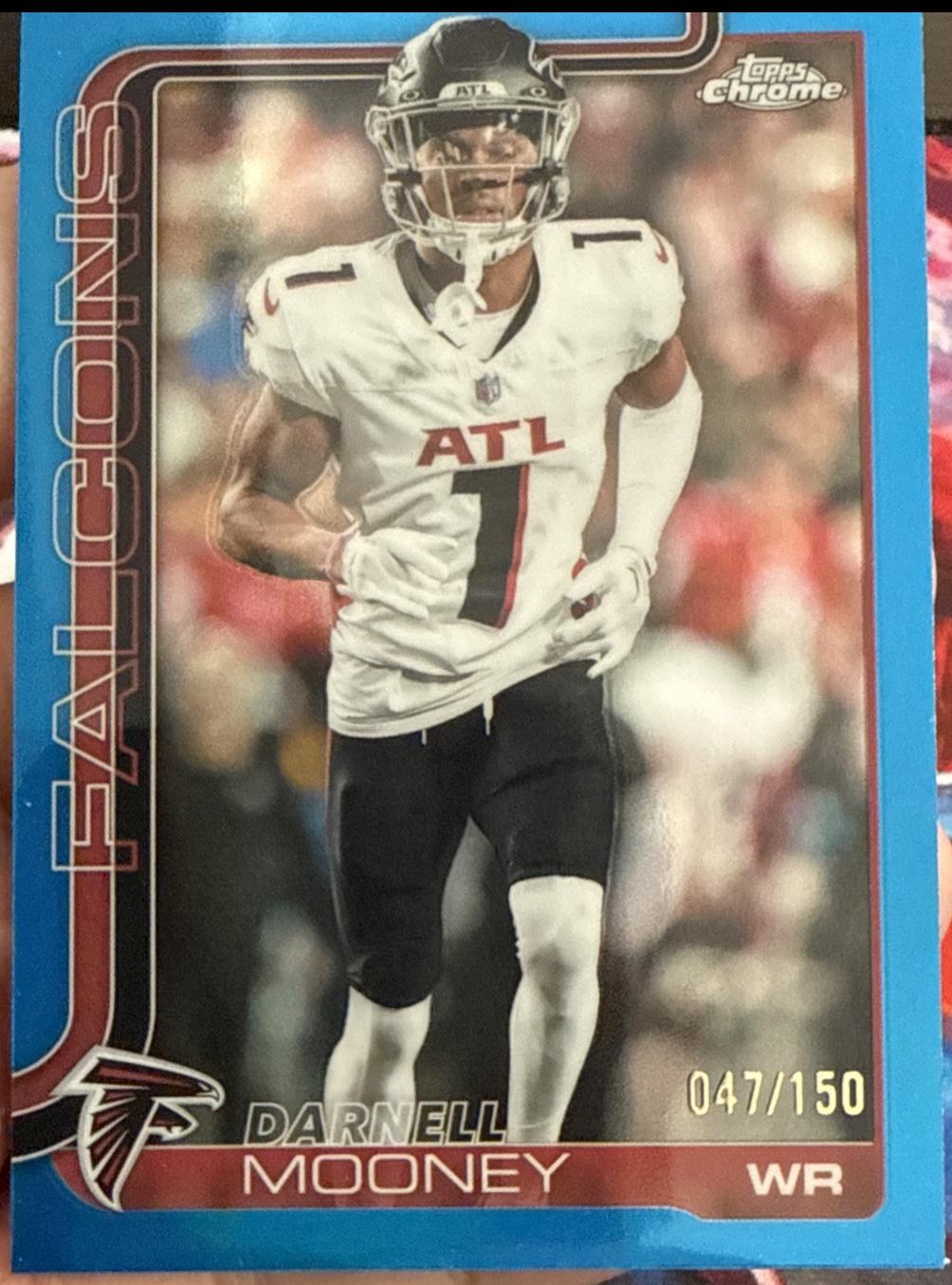 Darnell Mooney [Blue Refractor] #11