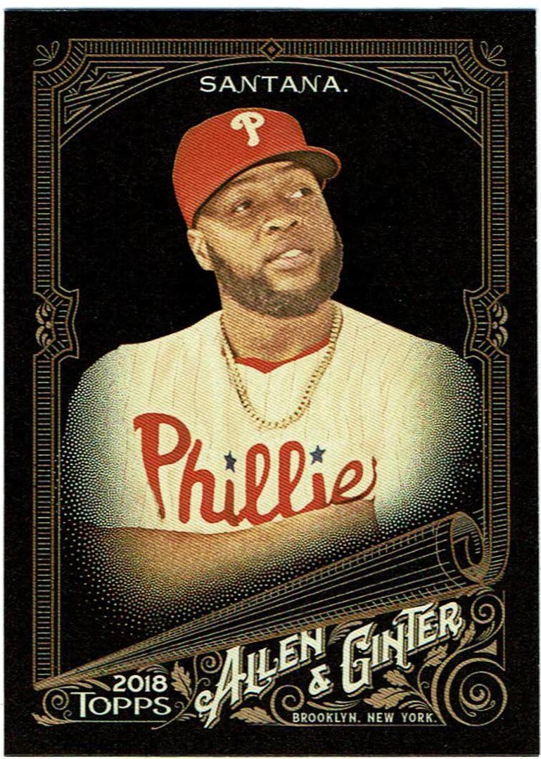 Carlos Santana #312 2018 Topps Allen & Ginter X Baseball