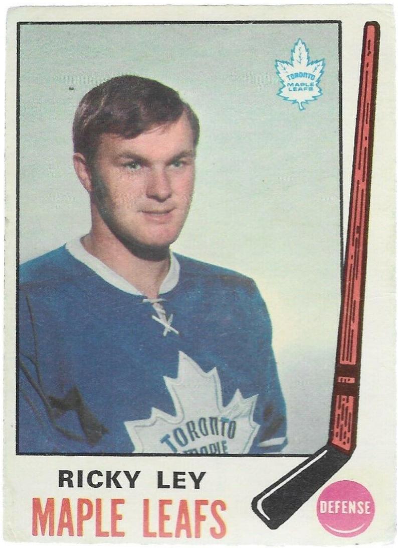 Ricky Ley #183 Hockey Cards 1969 O-Pee-Chee