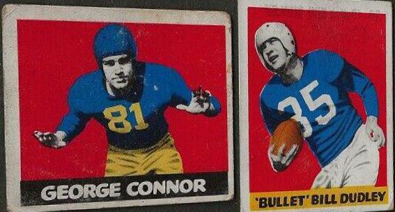 George Connor #37 Football Cards 1948 Leaf