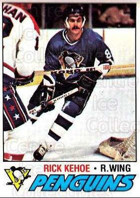 Rick Kehoe #33 Hockey Cards 1977 O-Pee-Chee