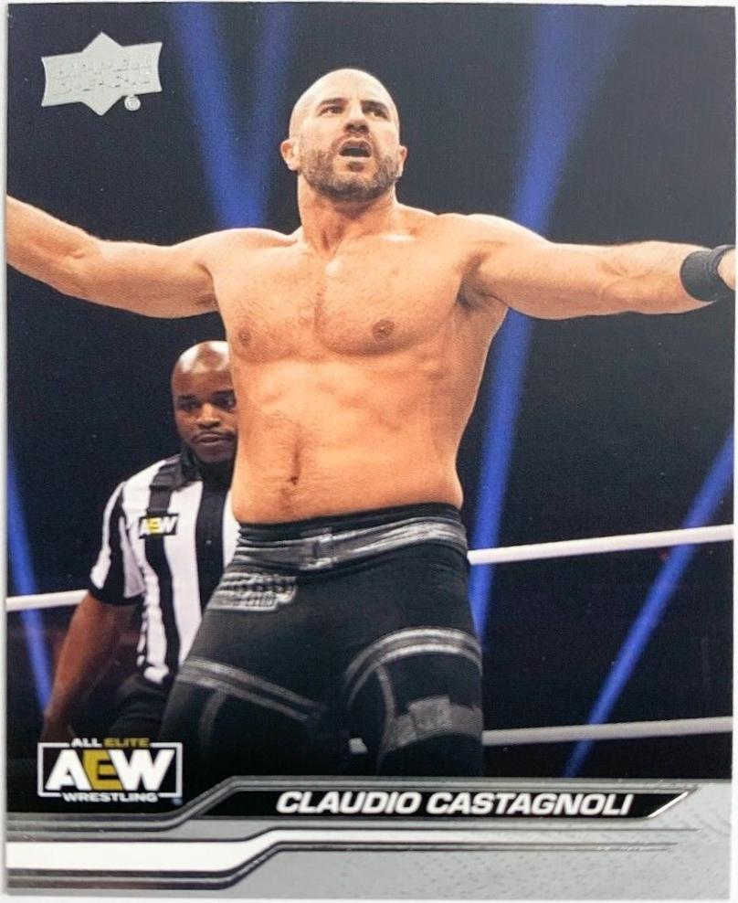 Claudio Castagnoli #2 Wrestling Cards 2024 Upper Deck AEW