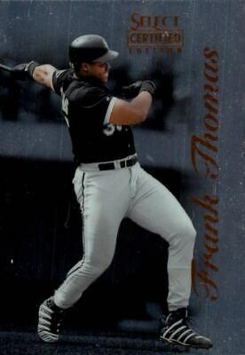 Frank Thomas #1 Baseball Cards 1996 Select Certified