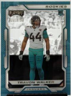 Travon Walker #PMR-23 Football Cards 2022 Panini Chronicles Playoff Momentum Rookies