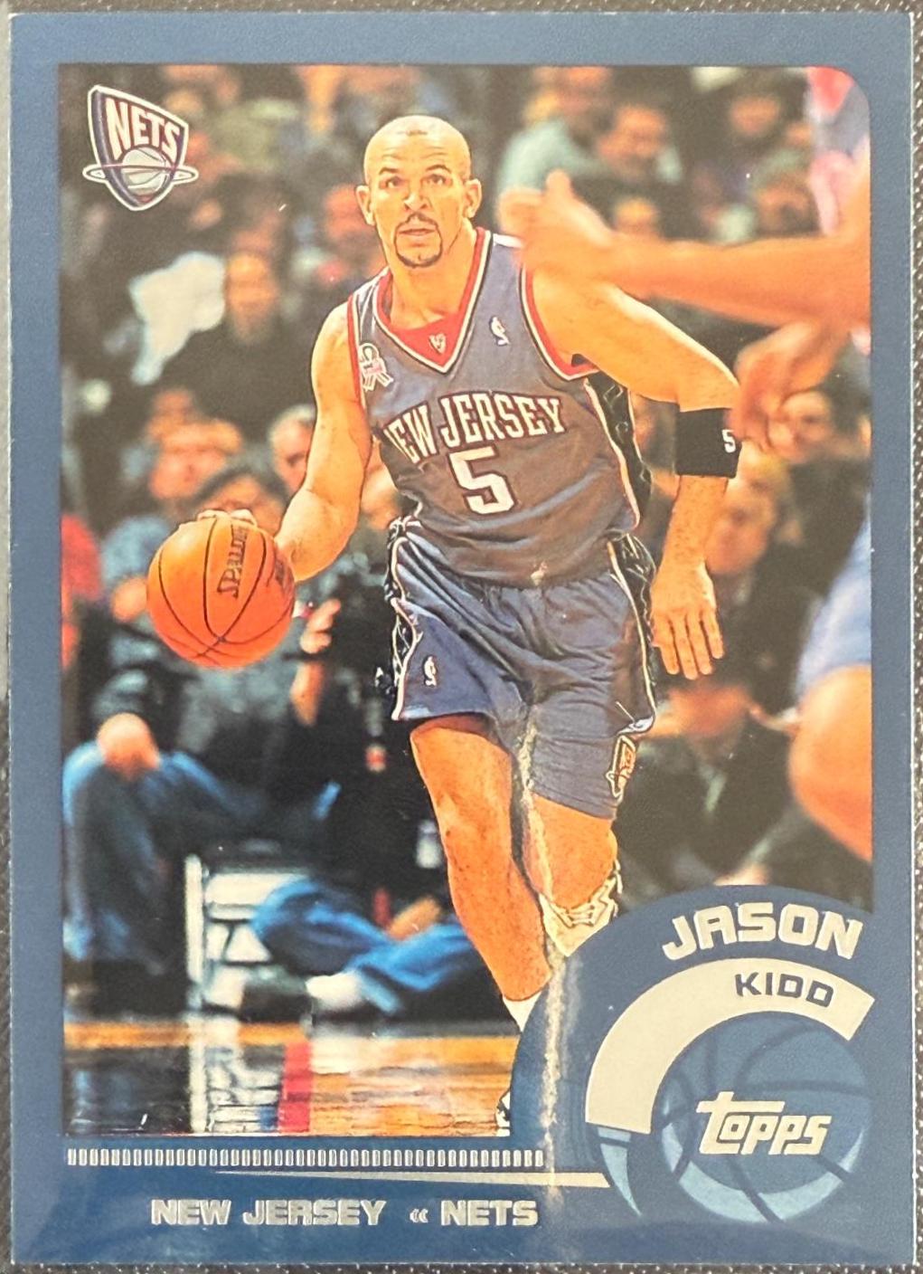 Jason Kidd #20 Basketball Cards 2002 Topps