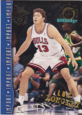Luc Longley #302 Basketball Cards 1994 Stadium Club