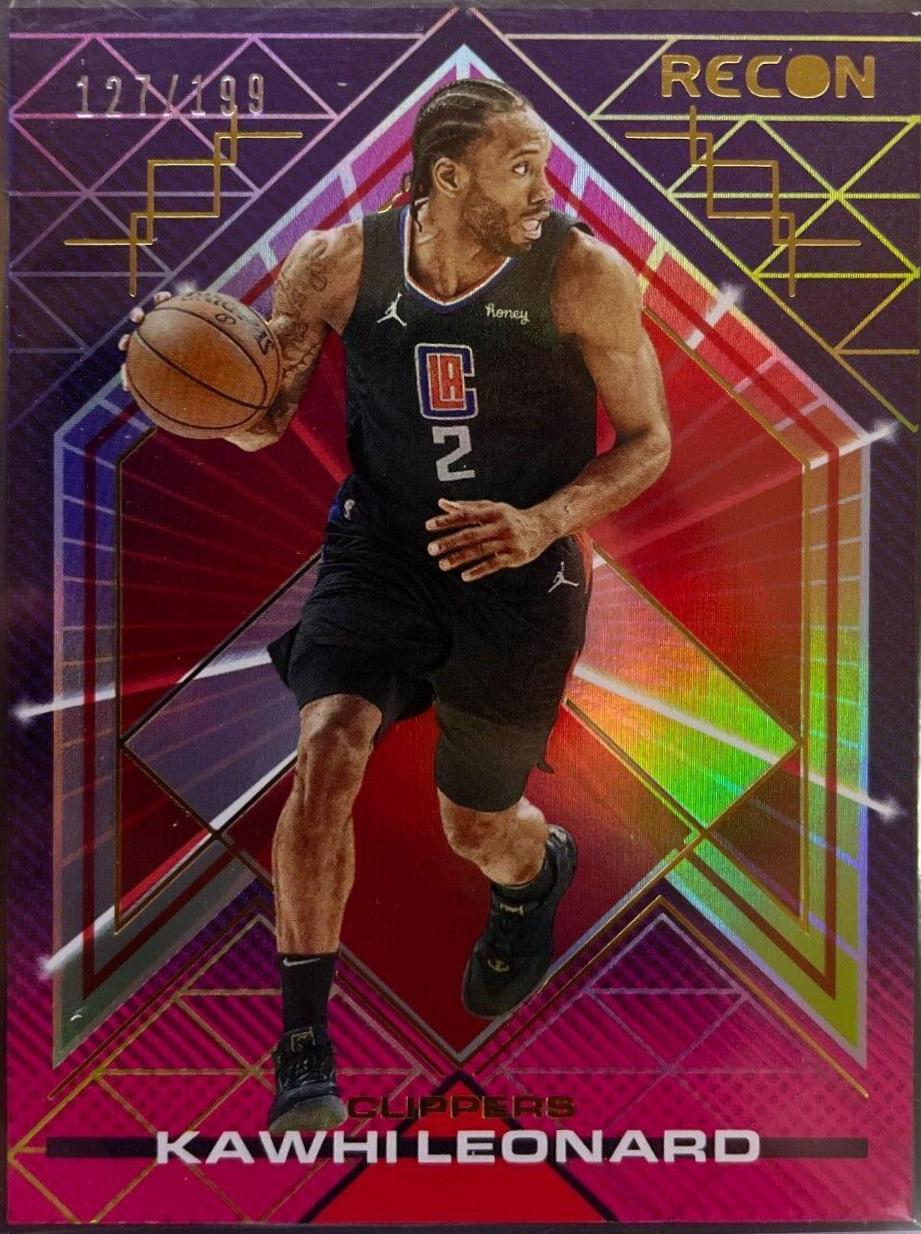 Kawhi Leonard #2 Basketball Cards 2021 Panini Recon