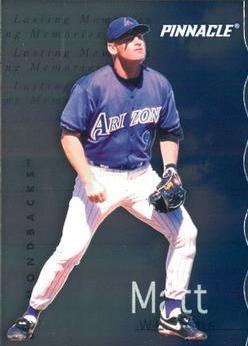 Matt Williams #13 OF 30 Baseball Cards 1998 Pinnacle Plus Lasting Memories