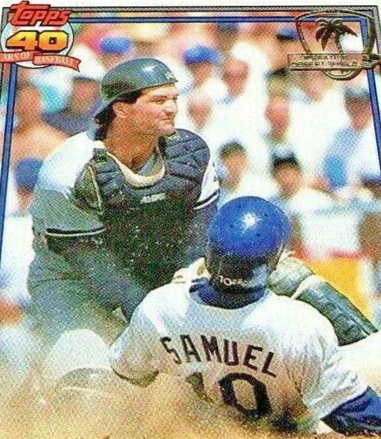 Bob Geren #716 Baseball Cards 1991 Topps Desert Shield