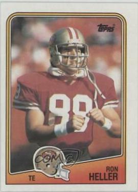 Ron Heller #45 Football Cards 1988 Topps