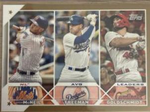 Paul Goldschmidt, Freddie Freeman, Jeff McNeil