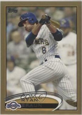 Ryan Braun #1 Baseball Cards 2012 Topps