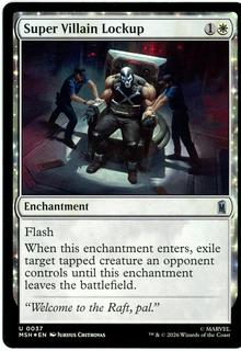 Super Villain Lockup