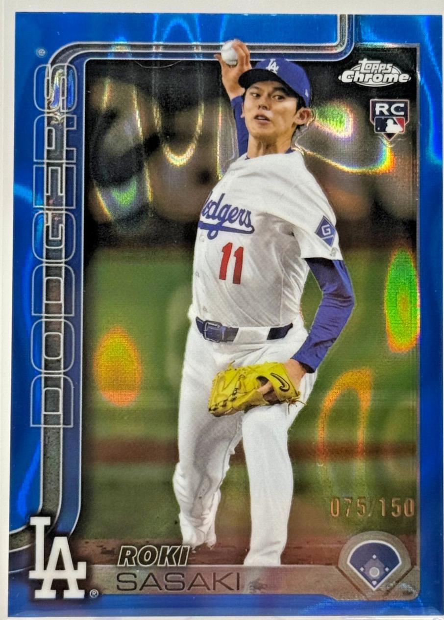Roki Sasaki [Blue Lava] #217