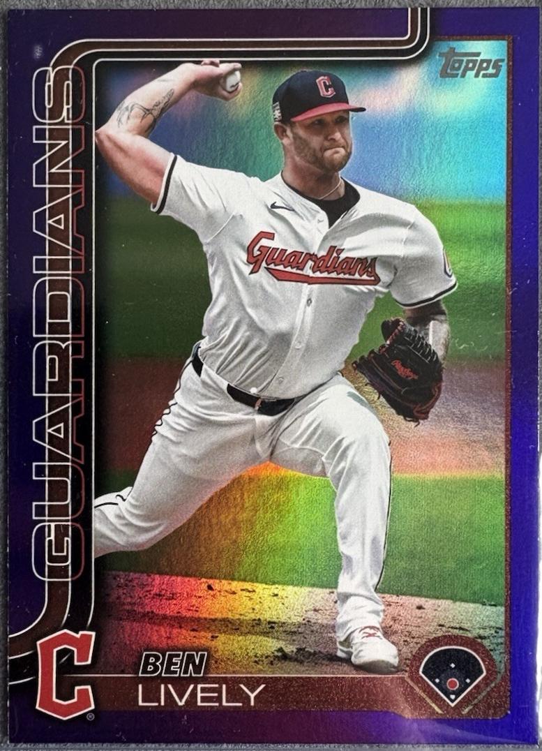 Ben Lively [Purple Rainbow Foil] #532