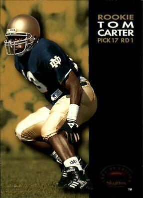 Tom Carter #8 Football Cards 1993 Skybox Premium