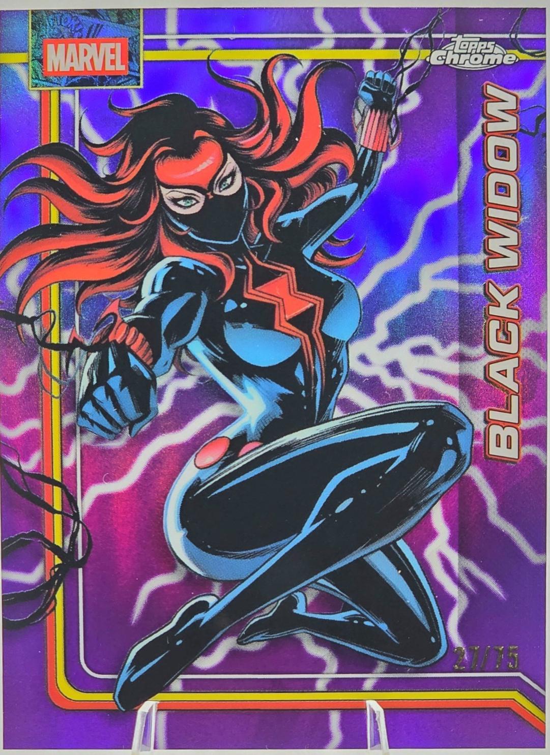 Black Widow [Purple Lightning] #16 Prices | Marvel 2026 Topps