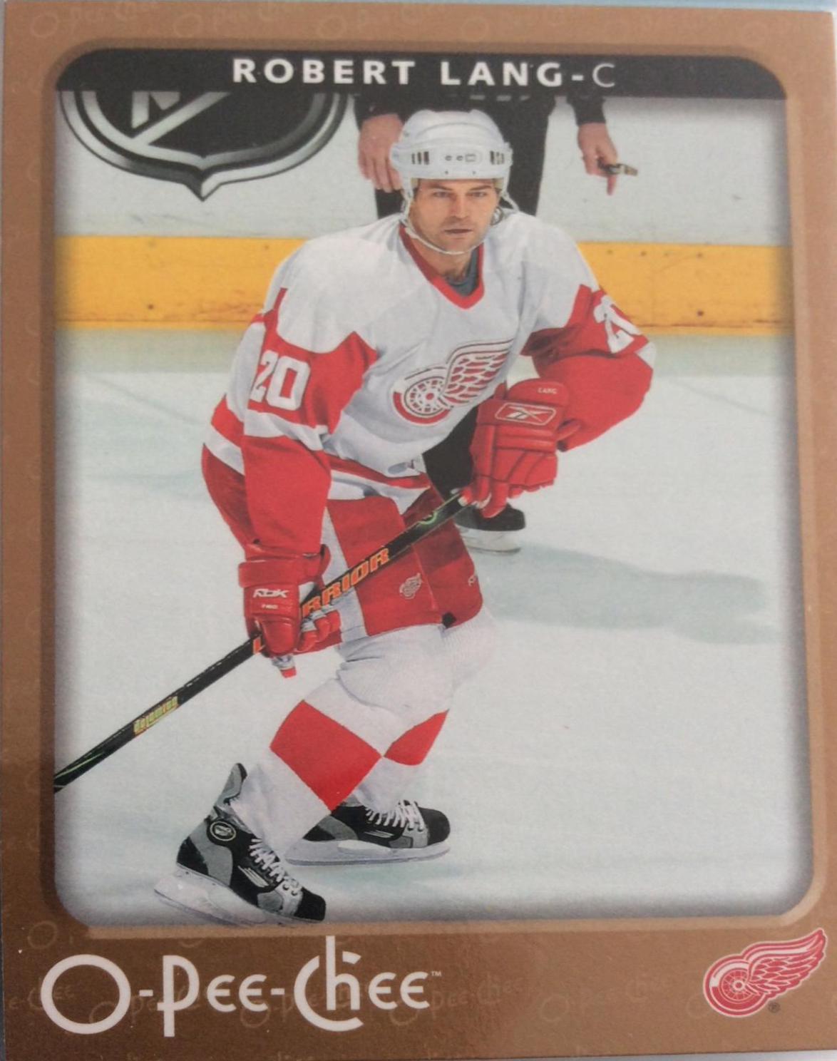 Robert Lang #176 Hockey Cards 2006 O Pee Chee
