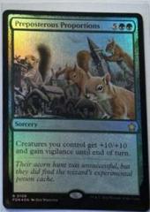 Preposterous Proportions [Foil] #109