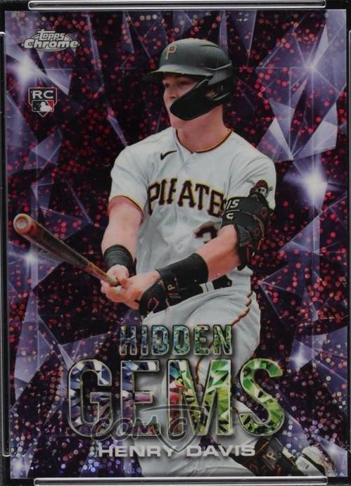 Henry Davis #HG-9 2024 Topps Heritage Hidden Gem Baseball