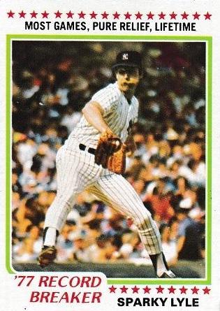 Sparky Lyle #2 Baseball Cards 1978 Topps
